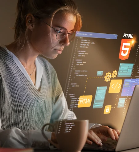 Custom Website Design And Development 
Services