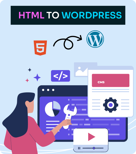Why Techiosos For HTML to WordPress Service?